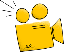 Illustration of a video camera.